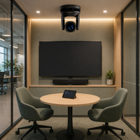 Système de visioconférence 1080P avec caméra PTZ, zoom optique 12x, USB 3.0, Panoramique/Inclinaison, 255 préréglages, idéal pour les réunions d'église – Vente directe usine, OEM/ODM
