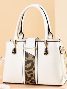Bolso Tote Beige para Mujer Fana Malu, Piel Sintética, Estilo Casual, Dos Asas, Patrón Geométrico, Solapa, Ligero, Duradero, Uso Diario - Product Image 5