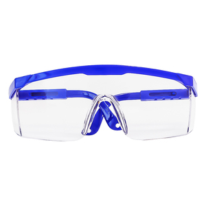 Gafas <span class=keywords><strong>de</strong></span> <span class=keywords><strong>Seguridad</strong></span> para Protección Ocular en Construcción y Trabajos al Aire Libre con Lentes <span class=keywords><strong>de</strong></span> Policarbonato Oscuro Ahumado Resistentes a Impactos y Rayaduras para Tiro - Product Image 1