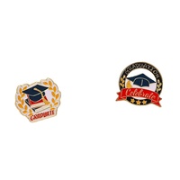 Broche de chapeau de doctorat pour les cadeaux de remise de diplôme universitaire, badge personnalisé pour la célébration du jour de remise de diplôme, broche de revers
