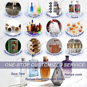 ขวดแก้วเคลือบสีหรูหราแบบกำหนดเอง ขนาด 750 มล. สำหรับบรรจุไวน์สปาร์กลิงและแชมเปญ - Product Image 6