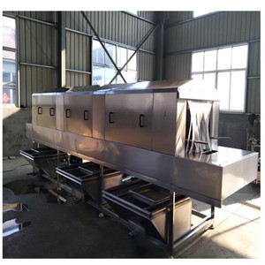 industrial automatic plastic crates washing machine/basket washing machine/pallet washer
