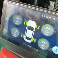 CAREUD TPMS, Sistema de Monitoreo de Presión de Neumáticos Compatible con Bluetooth Android de 433 MHz, 4 Sensores Internos, Presión Máxima de 8 Bares, 1 Año de Garantía