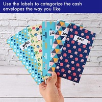 Vente en gros A6 Classeur de billets Budget Planner Wallet 6 anneaux en cuir PU Classeur de budget avec sac de carte à fermeture éclair pour la budgétisation