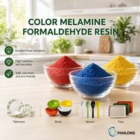 Poudre de matière première composée d'urée, de résine de moulage, de mélamine et de formaldéhyde, qualité alimentaire, pour la production de vaisselle (assiettes, tasses, plateaux, bols)