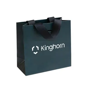 Custom Logo Package Thank You Bags Christmas Gift Bags