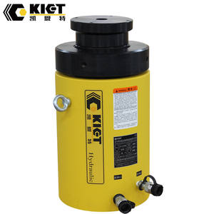 Enerpac eşdeğer 250 tonluk çift etkili hidrolik kriko, kilitleme halkalı ve devirme eyer - Product Image 1