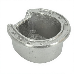 Horse Shoe Style Decorative Ashtray Cigar And Cigarette Ashes Container Metal Ashtrays For Office <b>Table</b> Desk Decor Items - Product Image 1