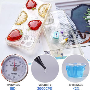 Resina UV TIMESRUI de Alta Qualidade, Baixo Odor, Cristalina, Flexível, Não Amarelada, para Artesanato DIY, Joias e Chaveiros - Product Image 4