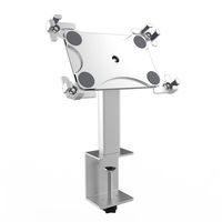 Support de tablette métallique antivol réglable pour iPad, support d'affichage pour système de point de vente, machine de point de vente à écran tactile pour supermarché et centre commercial, modèle P10