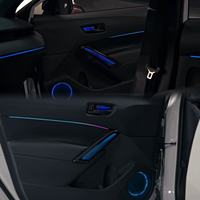 64 couleurs pour Toyota Corolla Cross/Frontlander 2026, accessoires de voiture, décoration intérieure, systèmes d'éclairage automobile, lumières LED pour voiture