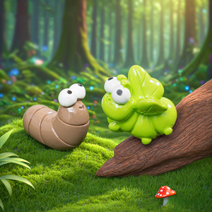 Miniature di Insetti e Ragni in Resina, Statuette di Animali, Ornamenti da Scrivania per Giardini Fatati, Accessori per Paesaggi e Decorazioni per Acquari - Product Image 4