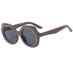 2024 nueva moda grande PC marco gafas de sol Unisex AC UV400 bloqueador solar gafas de ocio <span class=keywords><strong>lentes</strong></span> acrílicos estilo <span class=keywords><strong>alien</strong></span>ígena <span class=keywords><strong>Lentes</strong></span> De Sol - Product Image 1