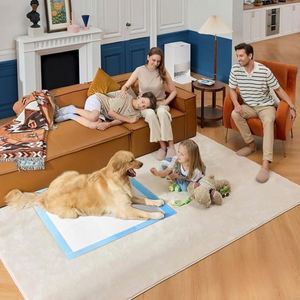 (XL 60*90, 30 pièces) Coussinets absorbants jetables pour animaux de compagnie, couches d'apprentissage de la propreté en coton anti-fuites pour chiots et chiens - Product Image 1