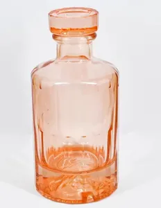 250毫升伏特加白兰地葡萄酒玻璃瓶日本威士忌瓶装带彩色瓶盖