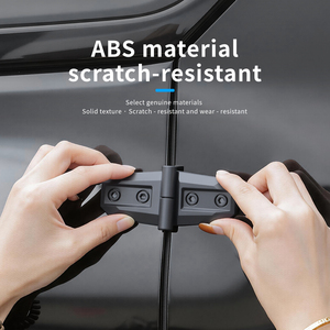 Protection autocollante pour charnières latérales de véhicule – Accessoires extérieurs de voiture – Cache-charnières de porte pour interstice capot et aile - Product Image 5