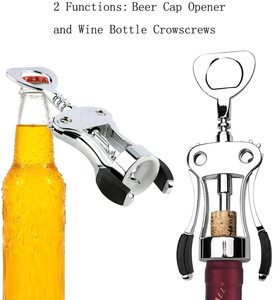 Kit de tire-bouchon intelligent 4-en-1 de luxe personnalisé et rechargeable avec <span class=keywords><strong>pompe</strong></span> à air pour bouteilles de vin rouge et de bière, ouvre-bouteille à vide - Product Image 5