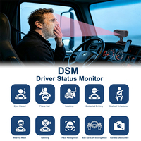 Kit MDVR AHD 4CH 1080P 4G GPS IPS de 7 Pulgadas, Cámara ADAS DMS con IA, IP68 Resistente al Agua, Solución de Gestión de Flotas para Camiones y Autobuses, OEM/ODM