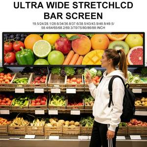 Écran tactile LCD HBYLCD 28 <span class=keywords><strong>80</strong></span> 86 pouces Android WiFi ultra-large pour affichage publicitaire en magasin de détail - Product Image 2