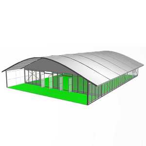 Aluminum Alloy Sports Shelter 12x24m Waterproof Durable Outdoor <b>Badminton</b> Court Equipment - Product Image 1