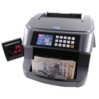 Compteur de billets LD-6200V-S avec double CIS, machine de comptage de billets de différentes coupures, vente en gros, qualité bancaire, reconnaissance de numéros de série