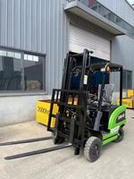 Chariot élévateur à batterie au lithium portable économique de 1,5 tonne, 2 tonnes, 2,5 tonnes, 3 tonnes, avec hauteur de levage de 4 m, 5 m pour entrepôt