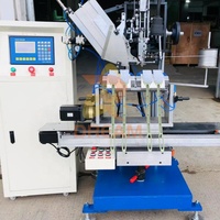 Máquina Automática para Fabricar Cepillos de Zapatos, Máquina para Fabricar Cepillos de Madera, Máquina Eléctrica de Tupido de Cerdas