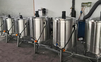 10L-1000L stérilisateur de lait pasteurisé stérilisateur de jus machine réservoir de stockage de boissons