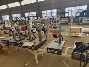 Factory Price Fiber Laser Marking <b>Machine</b> 20W/30W/50W Double Red Dot EZCAD CNC Air-Cooled High-Speed Sino Galvo Head AI/DWG/DST - Product Image 5