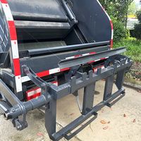 Camion compacteur de déchets Dongfeng 6CBM de Chine, utilisé pour la collecte des déchets dans l'assainissement urbain