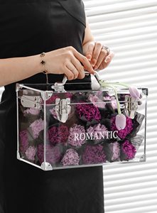 Nuevo Producto - 24 Claveles en un Bolso de Mano. Te amo todos los días, cada minuto y cada segundo. - Product Image 4