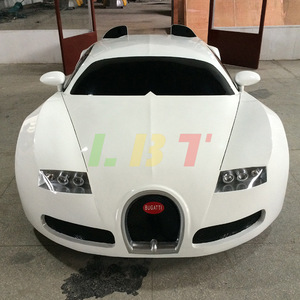 Modèle de voiture de sport Bugatti Veyron 1:1 en fibre de verre, concept de simulation LBT, pour exposition extérieure - Product Image 1
