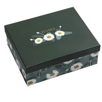 Cajas de Regalo de Papel Rígido Impresas Personalizadas con Laminación Mate y Forro de Esponja, Embalaje Artesanal Ecológico al por Mayor
