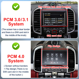 หน้าจอวิทยุติดรถยนต์ระบบแอนดรอยด์ CNSTWEI สำหรับรถยนต์ Porsche Cayenne PCM 3.0/3.1/4.0 ปี 2010-2017 เครื่องเล่นมัลติมีเดียพร้อมระบบนำทาง GPS - Product Image 5