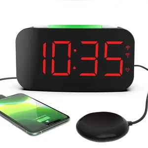 Loud Alarm Clock for Heavy Sleepers Vibrating Alarm Clock with Bed Shaker