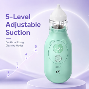 Aspiratore Nasale Elettrico in Silicone all'Ingrosso, 3 Modalità, Pulizia Profonda di Naso, Muco e Catarro, <span class=keywords><strong>Gadget</strong></span> Essenziale per Orecchie di Neonati e Bambini - Product Image 2