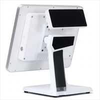 Caisse enregistreuse tout-en-un pour supermarché Matsuda POS, couleur blanche, écran tactile 15 pouces, Windows 10, alliage d'aluminium, 3 ans de garantie, LOGO OEM ODM gratuit.