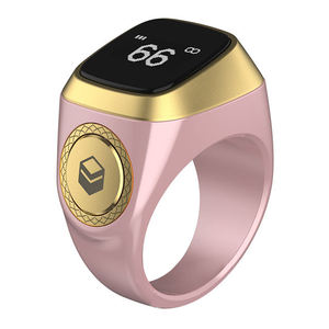 Anneau <span class=keywords><strong>de</strong></span> comptage intelligent Iqibla Tasbih pour musulmans, anneau <span class=keywords><strong>de</strong></span> zikr, tasbeeh numérique, <span class=keywords><strong>rappel</strong></span> <span class=keywords><strong>de</strong></span> l'heure des 5 prières, vibration, étanche - Product Image 2