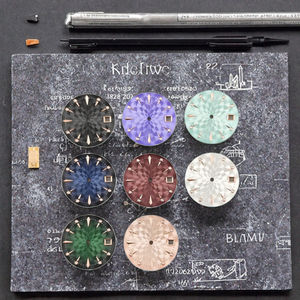 NH35/NH36 무브먼트용 29mm 스테인리스 스틸 시계 다이얼 교체 부품 - Product Image 3