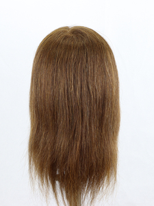 Cabeza de Práctica con Cabello Humano 100% <span class=keywords><strong>Real</strong></span> para Peluqueros, Ideal para Tratamientos Químicos y Educación en Estilismo - Product Image 4