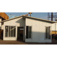 Villa préfabriquée moderne à 4 chambres à coucher, très vendue, kit de villa en acier préfabriqué, ossature en acier galvanisé, panneaux sandwich, maison modulaire de luxe à vendre en Albanie