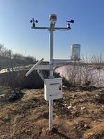 Station météo professionnelle Agri avec mise à jour à distance, capteur de température ambiante, d'humidité, de vent, de pluie et de rayonnement solaire