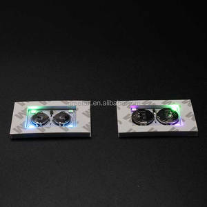 Thay đổi màu sắc <span class=keywords><strong>LED</strong></span> Coaster đèn câu lạc bộ đêm phong cách chai sticker cho các bên bọt Vật liệu nhấp nháy rượu hiển thị - Product Image 3