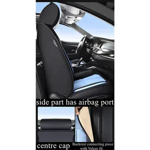 Accesorios universales para automóviles Pequeño MOQ Envío rápido <span class=keywords><strong>Precio</strong></span> de fábrica Juego completo Fundas universales para asientos de automóviles - Product Image 5