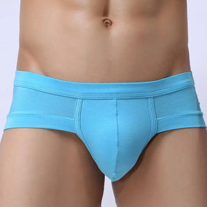 Personnalisé Mens Briefs Maillots De Bain Solide Natation Sexy Pas Cher Drôle Gay Mâle Maillot De Bain Hommes Bikini Slip De Bain - Product Image 5