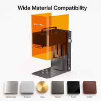 Máquina de Grabado Láser Dual de Diodo IR de 2W y 10W, Máquina de Marcado de Metal y Madera, Mini Máquina de Grabado Láser Portátil