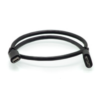 Cable USB-C Micro B 3.0 DFX de 10 Gbps y 1 m, Material de PVC Trenzado, Conexión para Disco Duro Externo para iPhone 15, MacBook, Seagate, WD