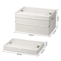 Bac de rangement pliable portable pour le camping, avec logo personnalisé, caisse à main pour cadeaux de fête, emballage de cadeaux, rangement de jouets pour enfants
