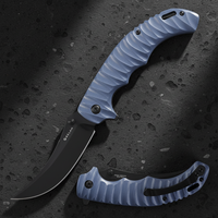 Couteau pliant SELAN 3,5 pouces, lame en acier 9cr18Mov, manche en G10, couteau tactique de chasse et de camping avec clip de poche OEM SL746