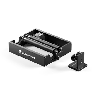 Rodillo Rotatorio Láser <span class=keywords><strong>SCULPFUN</strong></span> RA Mini para Grabador Láser C1 ICube Ultra, para Grabado de Objetos Cilíndricos, Madera, Bricolaje y Corte - Product Image 1